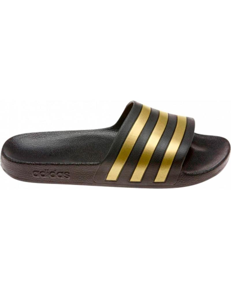 CHANCLAS ADIDAS ADILETTE AQUA NEGRAS EG1758 NEGRO