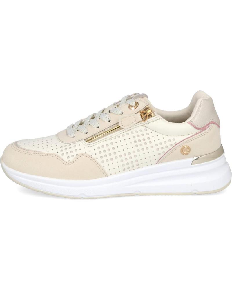 Deportivas de Mujer XTI 143990 ZAPATILLAS DEPORTIVAS DE MUJER BEIGE