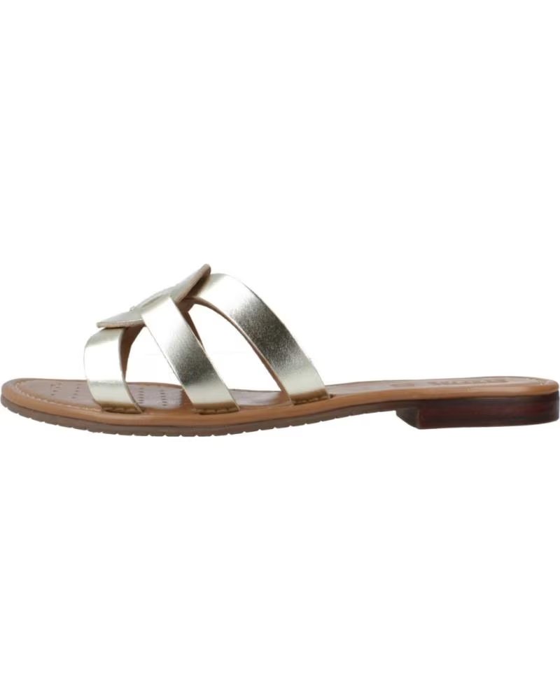 Geox Sandalias Mujer Modelo D45LXU 000N6 Color Oro C2012