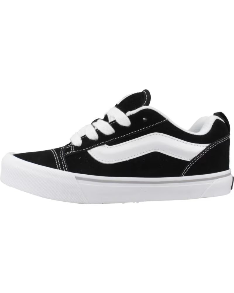Vans Off The Wall Zapatillas Vans Knu Skool Negro Blanco para Niños Blckwht