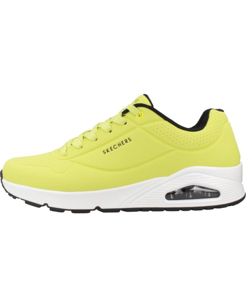 Deportivas de Hombre SKECHERS ZAPATILLAS HOMBRE MODELO UNO - STAND ON AIR COLOR AMARILLO N NYLM