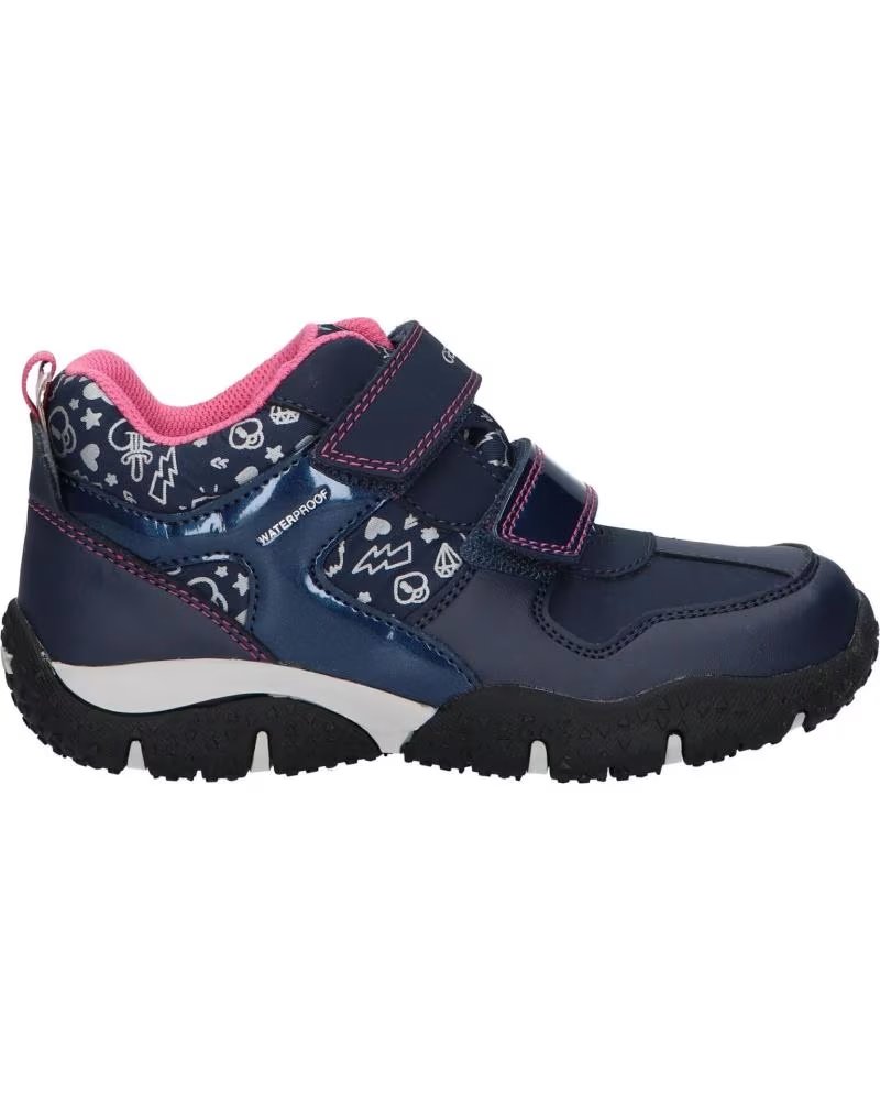 Geox J042VA 0BCMN J Baltic Girl B Wpf C4268 Navy-fuchsia