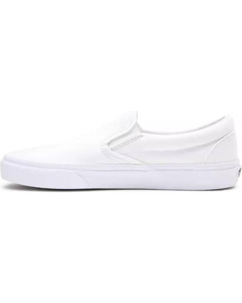 Deportivas de Mujer y Hombre VANS OFF THE WALL ZAPATILLAS VANS CLASSIC SLIP-ON ALL TRUE WHIT MULTICOLOR