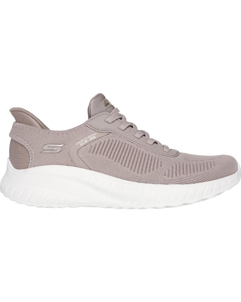Deportivas de Mujer SKECHERS 117497 SLIP-INS BOBS SPORT SQUAD CHAOS TAUPE