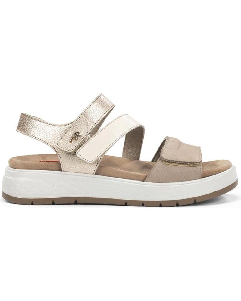 Sandálias de Mulher FLUCHOS SANDALIAS STREET TAUPE DE BEIGE