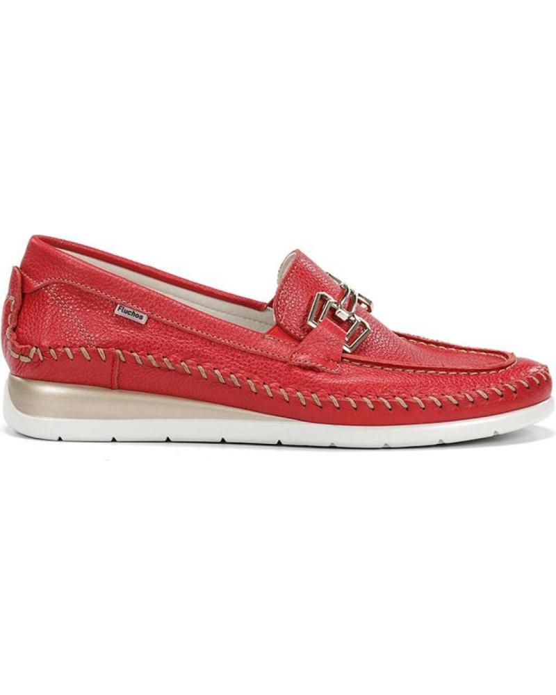 Zapatos de Mujer FLUCHOS MOCASINES SELLA S DE ROJO