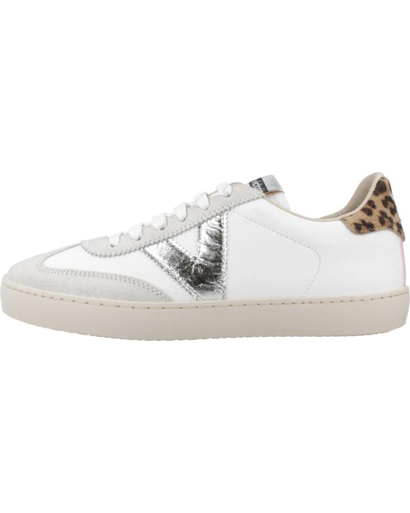 ZAPATILLAS VICTORIA BERLIN 1126209V SERRAJE CRAQUELADO LEOPARDO PLATA PLATA
