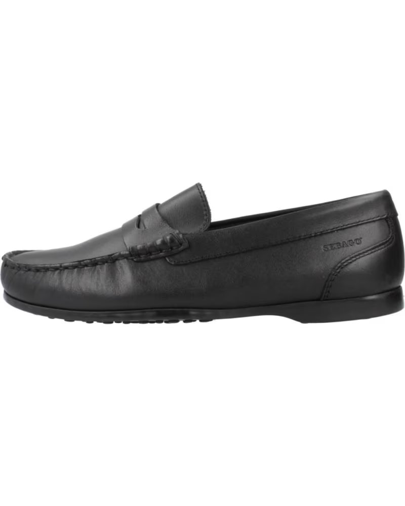 Sebago Mocasines Hombre Modelo Byron Color Negro Black