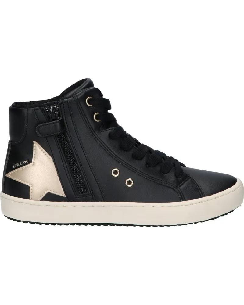Zapatillas Altas Geox J Kalispera para Niña Negro