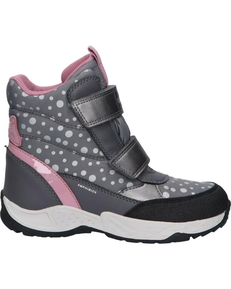Geox Botas Nina Modelo J Sentiero Girl B Ab Color Gris C0952