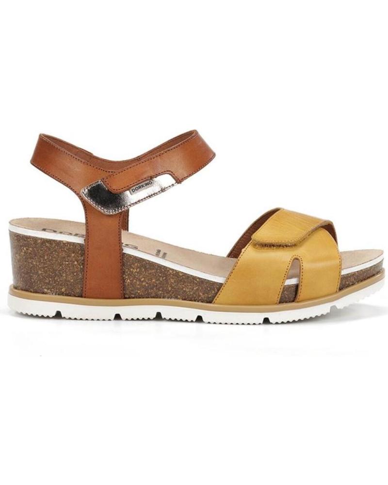 Sandalias de Mujer DORKING SANDALIAS GOLD TEXAS KAKI DE BY FLUCHOS VERDE