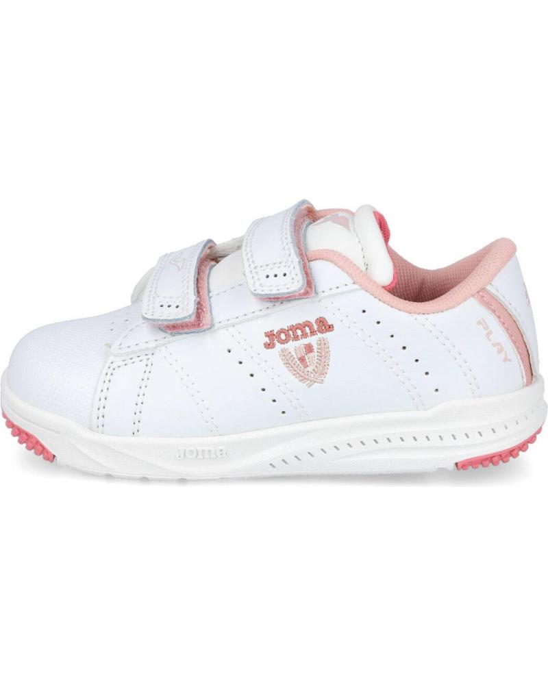 Deportivas de Niña JOMA PLAY JR 2207 ZAPATILLAS DEPORTIVAS NINA BLANCO - ROSA