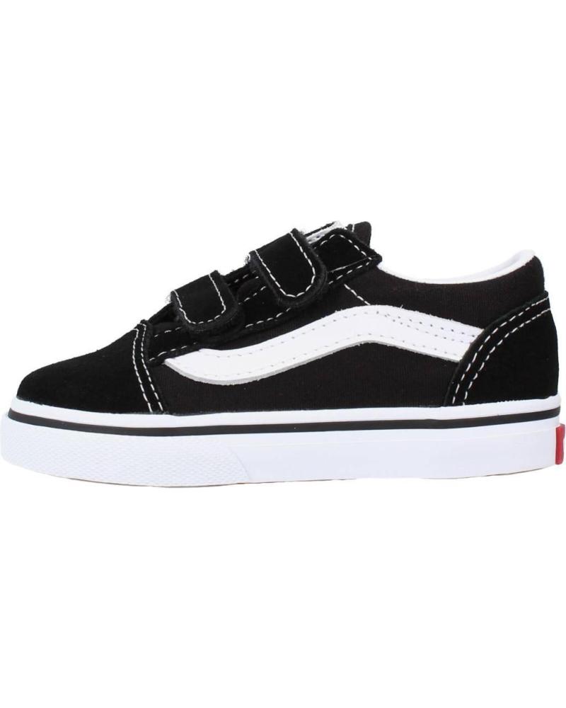 ZAPATILLAS VANS OLD SKOOL TD V VELCRO NIÑOS NEGRO NEGRO