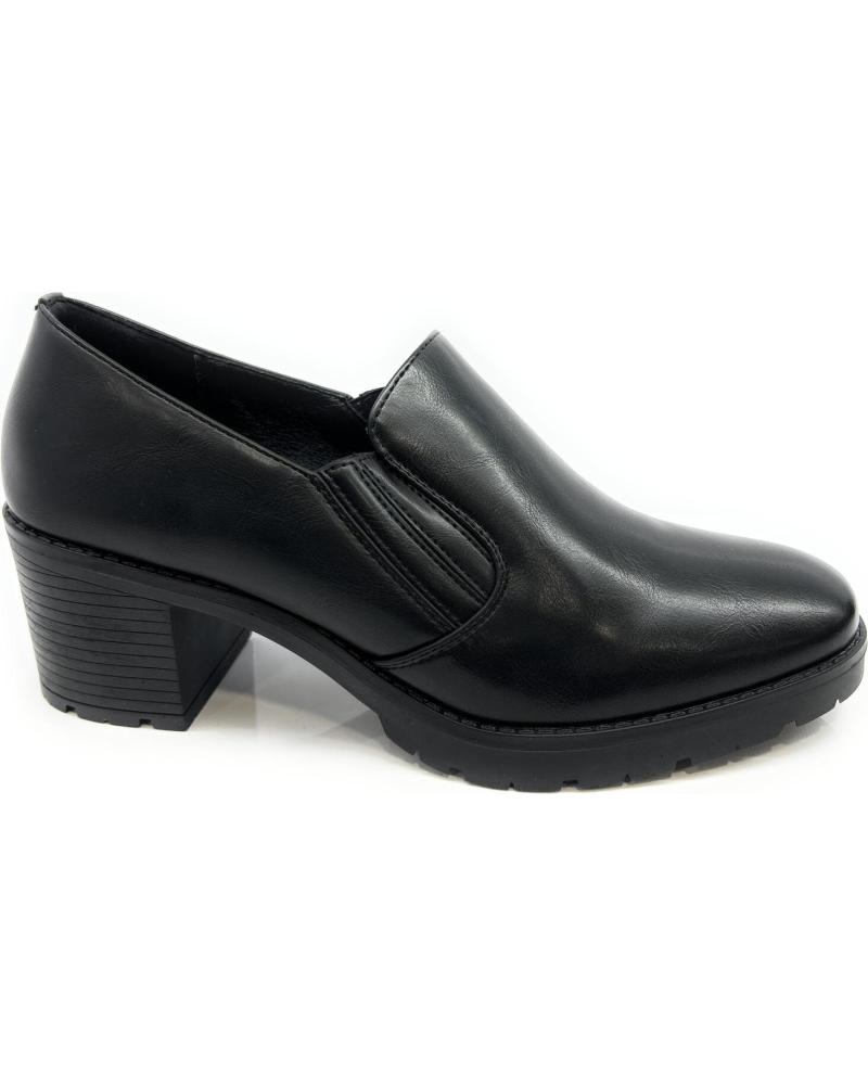 Sapatos de salto de Mulher LEONAL ZAPATO MUJER TACON ABOTINADO ELASTICOS C NEGRO