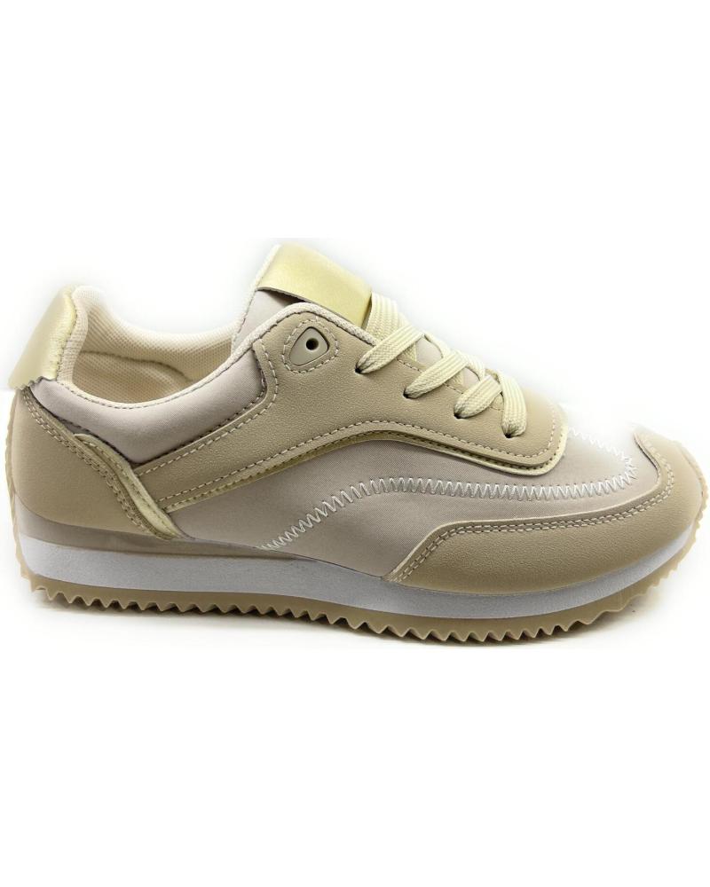Deportivas de Mujer CHIC VISION DEPORTES MUJER CORDON PESPUNTES BEIGE