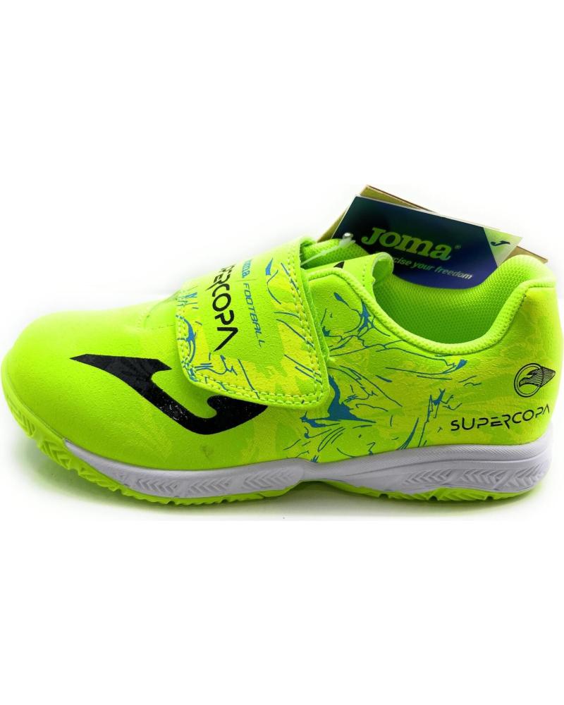 Deportivas de Niño JOMA DEPORTES FUTBOL-SALA CON ADHESIVO AMARILLO