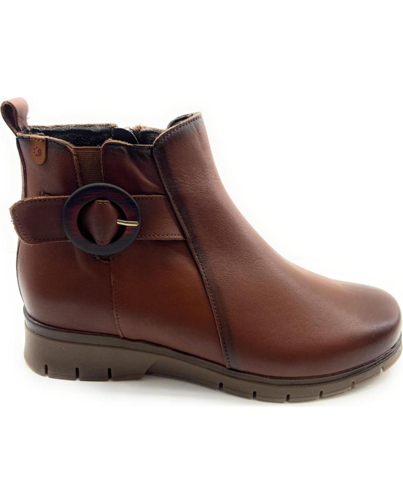 Botins de Mulher CHIC VISION BOTIN MUJER PIEL VALERIAS CONFORT CUNA C NEGRO