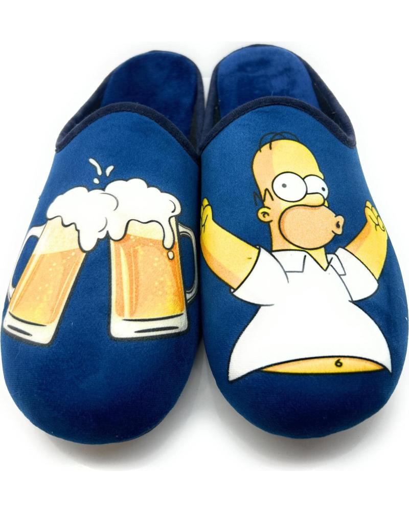 Calzado de casa de Hombre PONNY ZAPATILLAS CASA CABALLERO CONFORT-RELAX AZUL