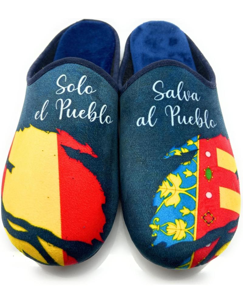 Pantufas de Homem PONNY ZAPATILLAS CASA CABALLERO CONFORT-RELAX NEGRO