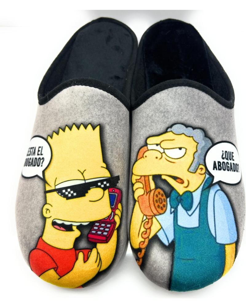 Calzado de casa de Hombre PONNY ZAPATILLAS CASA CABALLERO CONFORT-RELAX GRIS