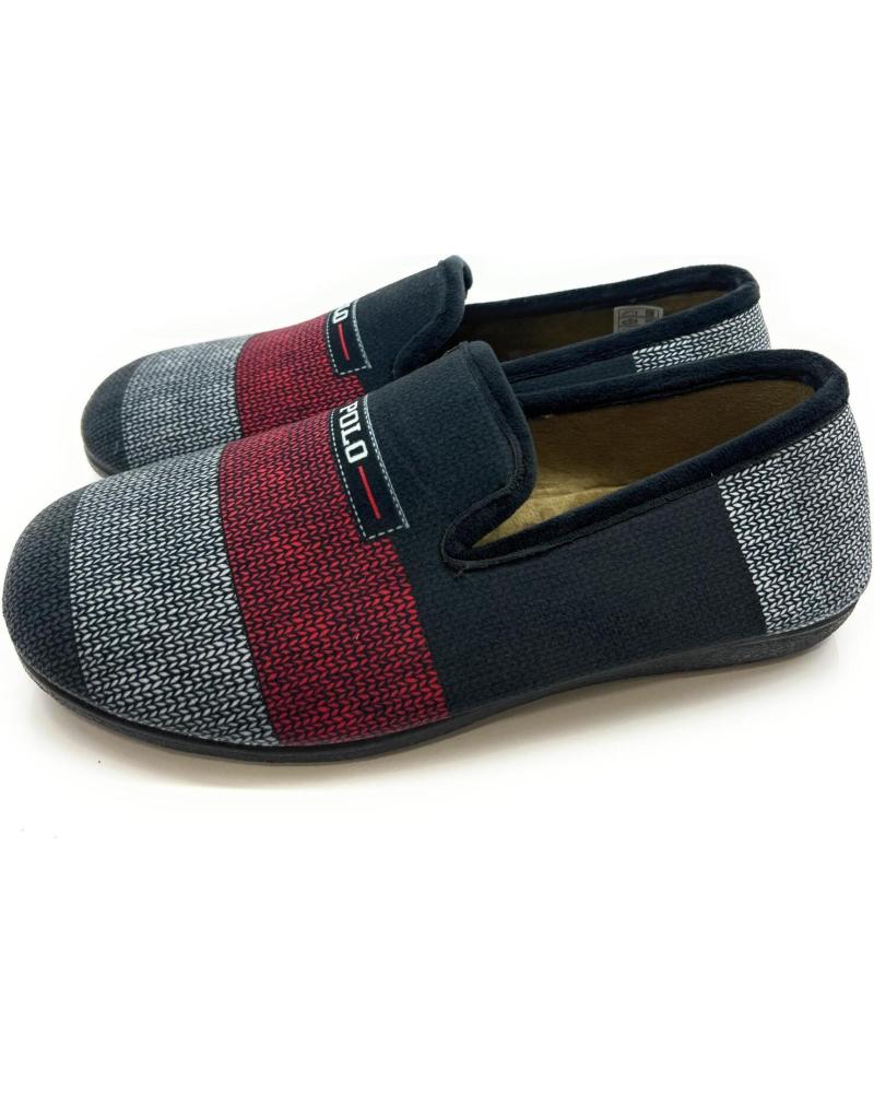 Pantufas de Homem PONNY ZAPATILLAS CASA CABALLERO CERRADASPOLO NEGRO