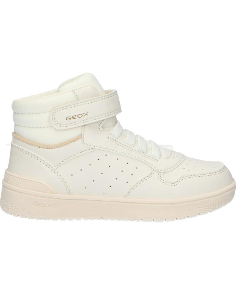 Botines de Niña GEOX J36HXA 05415 J WASHIBA GIRL C1058 LT IVORY BLANCO