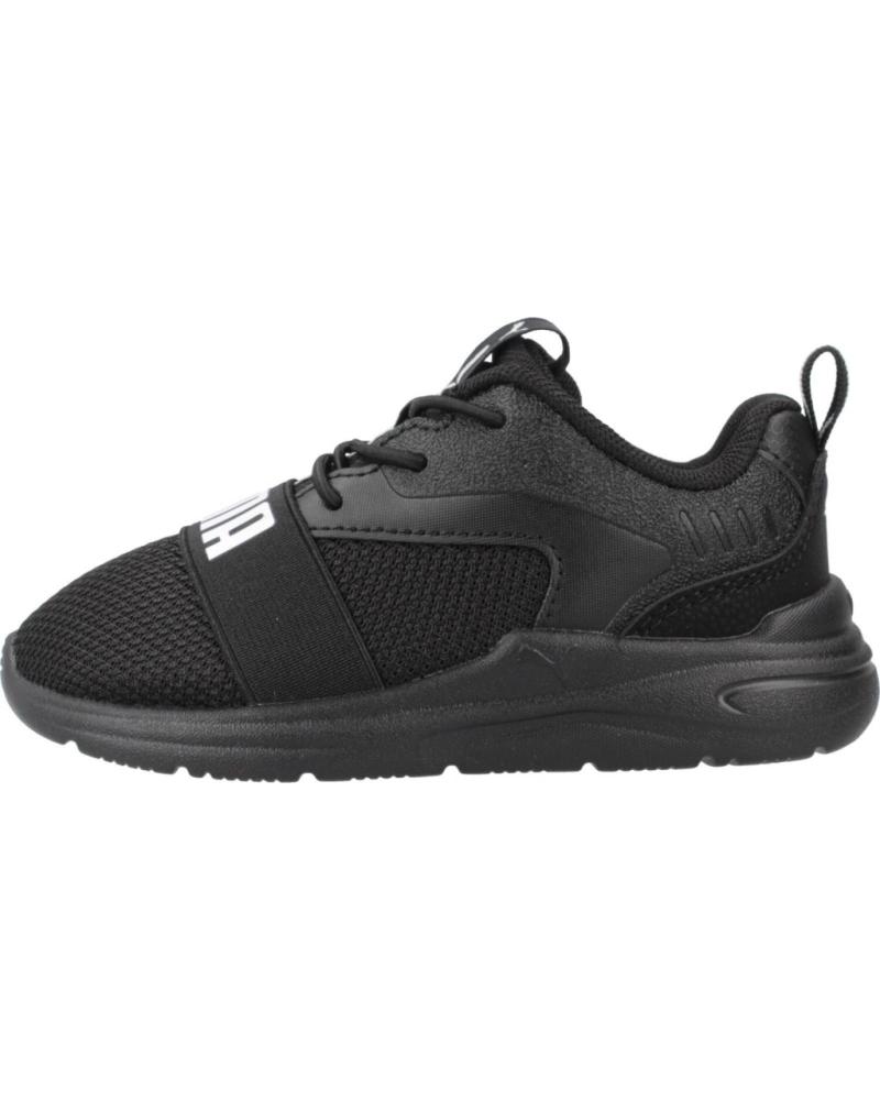 Deportivas de Niño PUMA ZAPATILLAS NINO MODELO SOFT WIRED 2 AC INF COLOR NEGRO BLACK