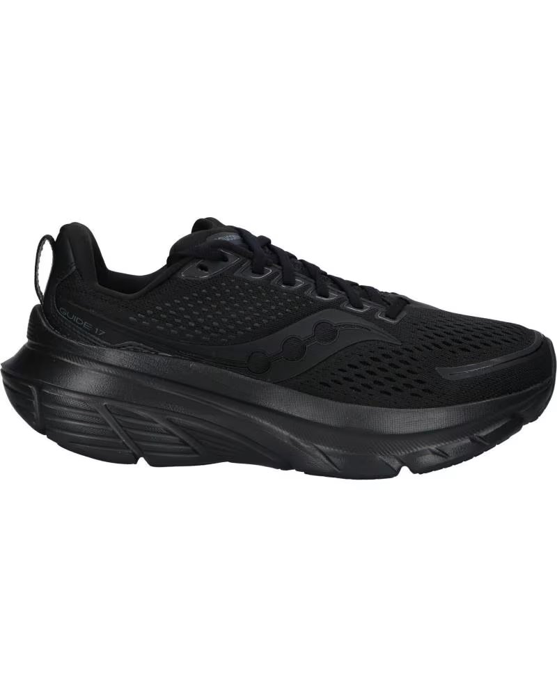 Saucony S20936-200 Guide 17 Black-black