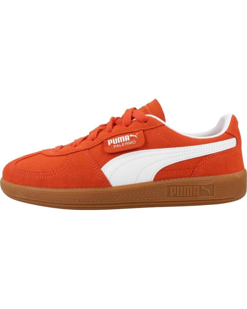 Deportivas de Niño PUMA ZAPATILLAS NINO MODELO PALERMO JR COLOR NARANJA RED