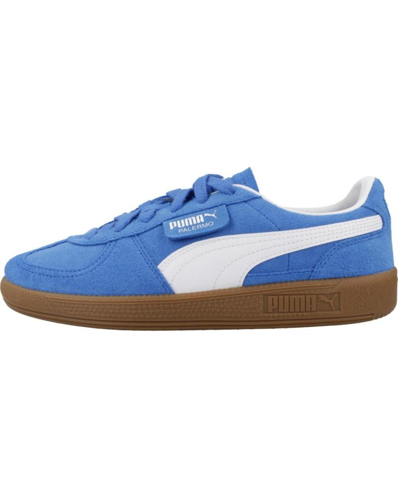 Deportivas de Mujer y Niño PUMA ZAPATILLAS NINO MODELO PALERMO JR COLOR AZUL BLUE