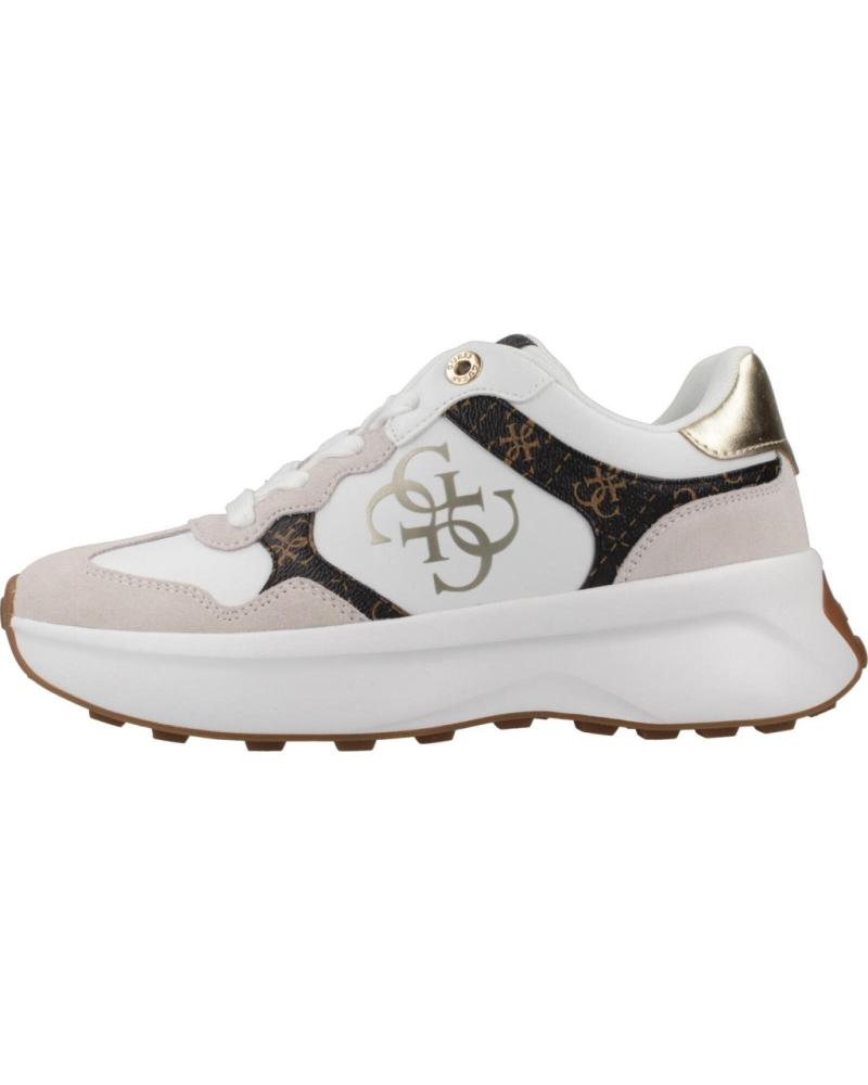 Deportivas de Mujer GUESS ZAPATILLAS MUJER MODELO FLPLUC PEL12 COLOR BLANCO WHIBR