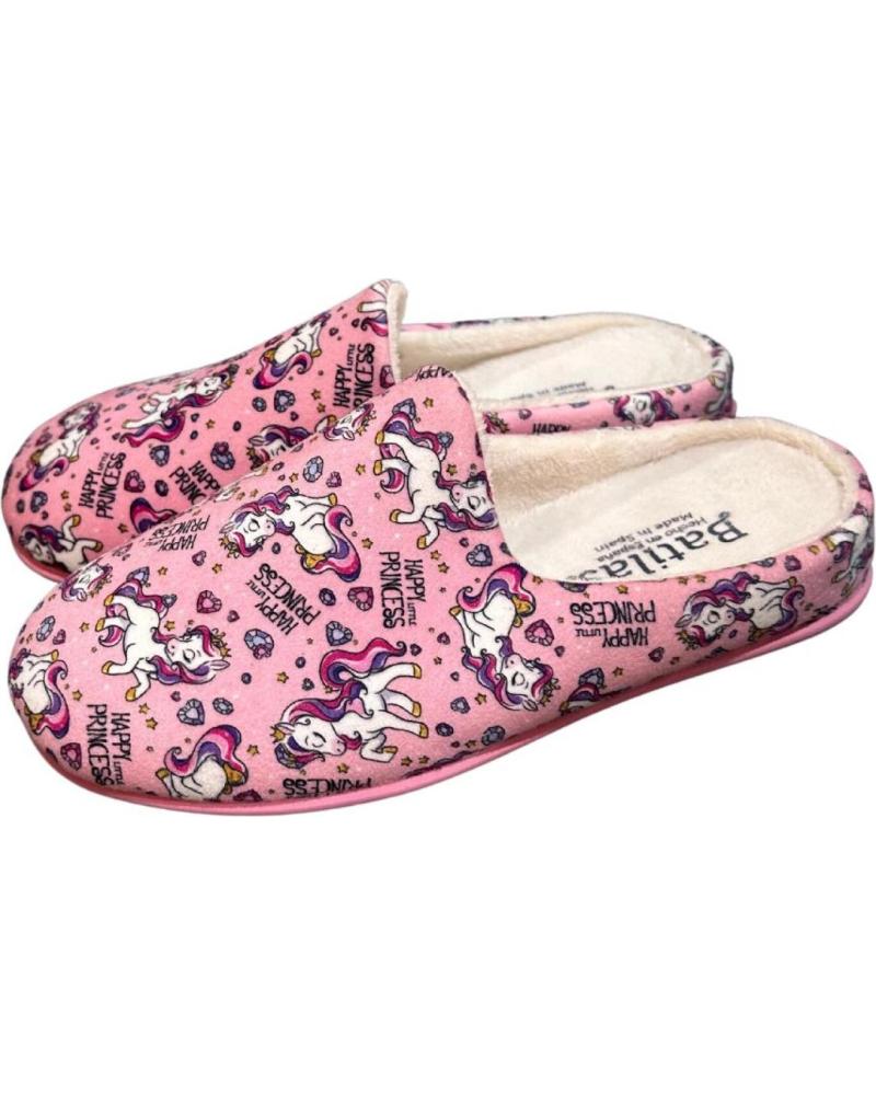 Calzado de casa de Niña BATILAS ZAPATILLAS DE CASA ROSA