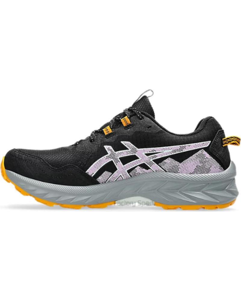 ASICS ZAPATILLAS DE TRAIL RUNNING GEL-VENTURE 10 UBE LIGHT 1012B759-002 PARA MUJER - NEGRO NEGRO
