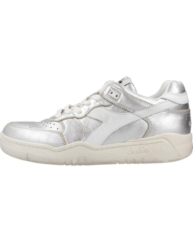 Deportivas de Mujer DIADORA ZAPATILLAS MUJER HERITAGE MODELO METAL WN COLOR PLATA 20006