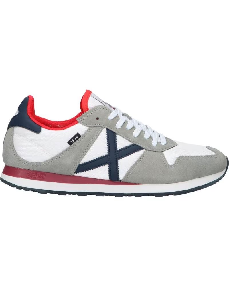 Munich Munich Massana 8620434 - Gris, Blanco y Azul con Detalles Rojos 434 Gris-bl