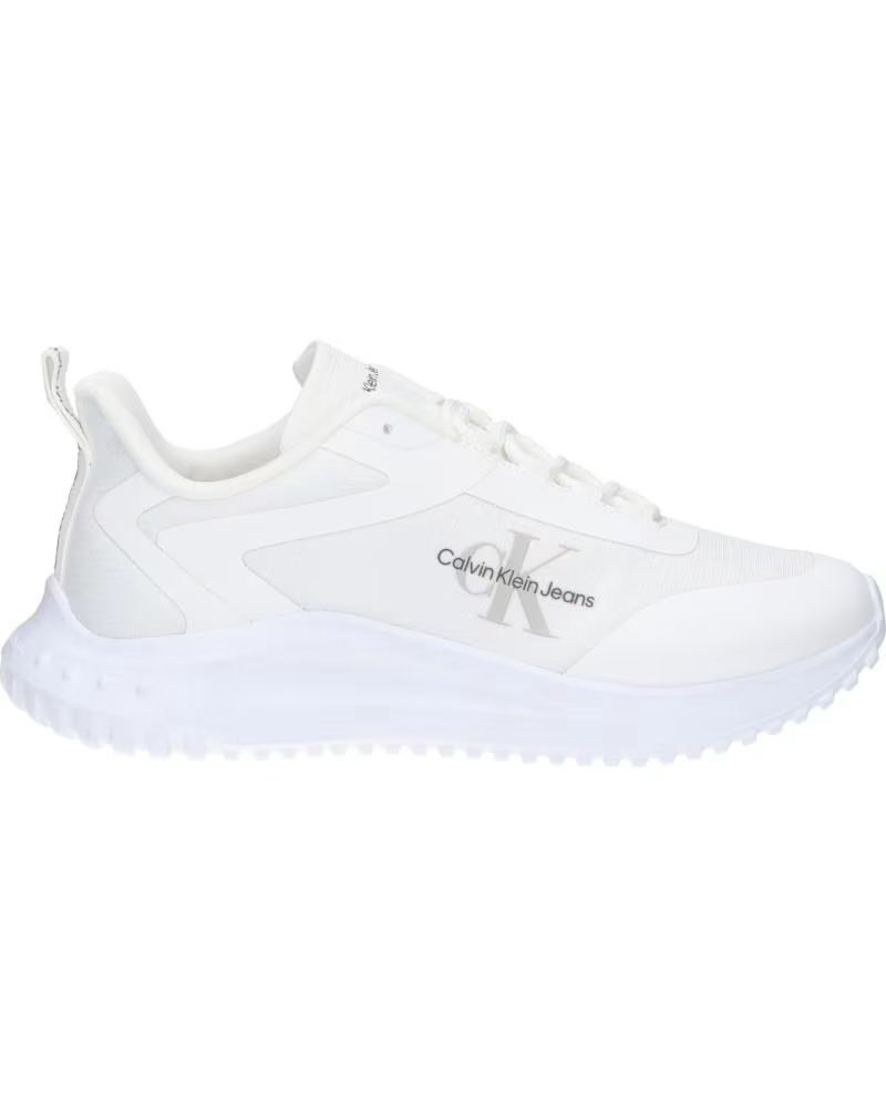 Calvin Klein YW0YW01442 Eva Runner Low 0K4 Triple Bright White