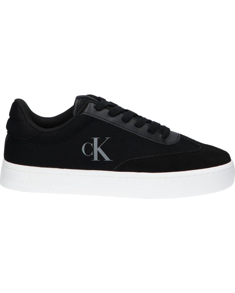 Deportivas de Mujer CALVIN KLEIN YW0YW01636 CLASSIC CUPSOLE LOW 0GM BLACK-BRIGHT WHITE