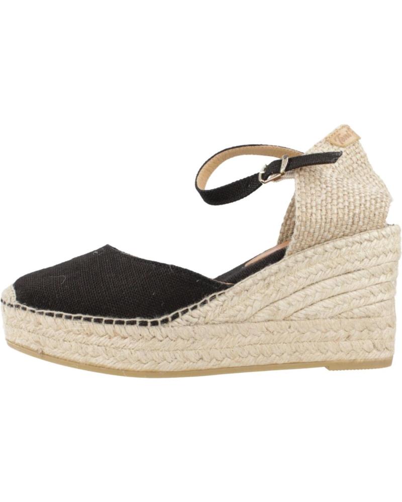 Sandalias de Mujer TONI PONS SANDALIAS DE CUÑA TONI PONS LAIA PARA MUJER EN NEGRO NEGRE