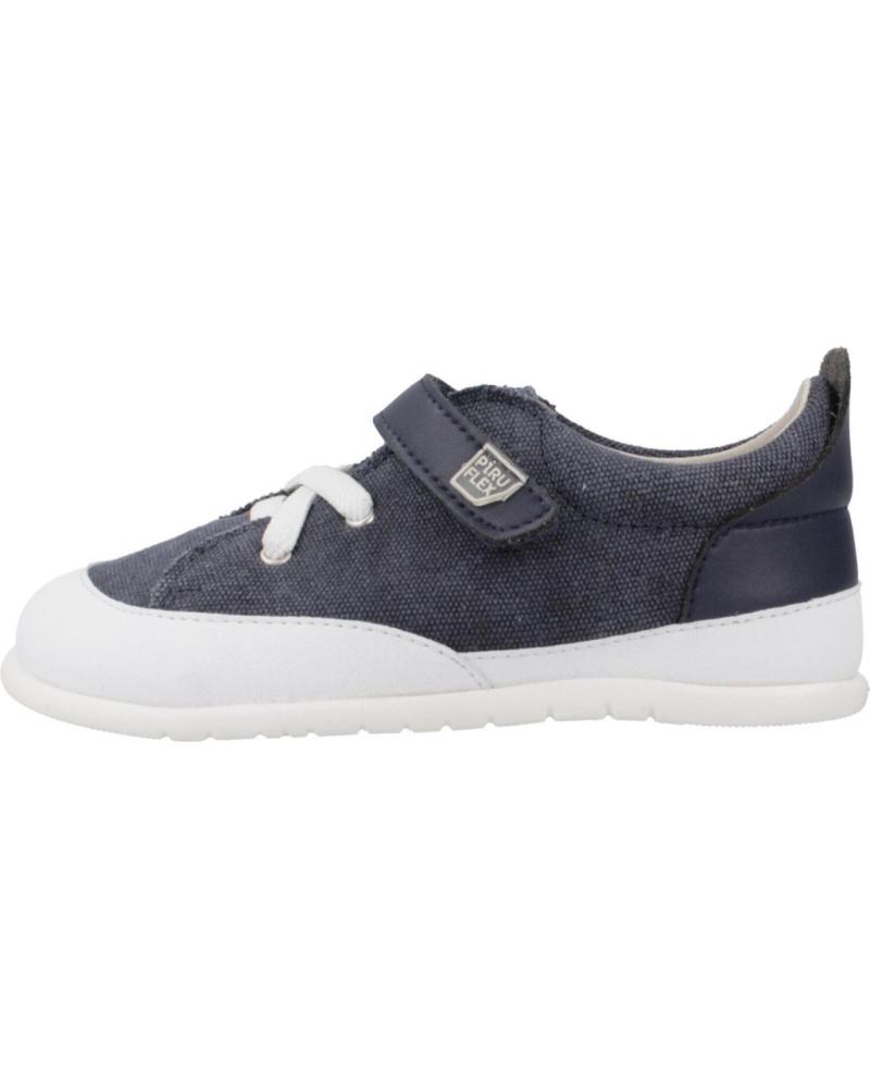 Deportivas de Niño PIRUFIN ZAPATILLAS NINO PIRUFLEX MODELO PF391 7 COLOR AZUL NAVY