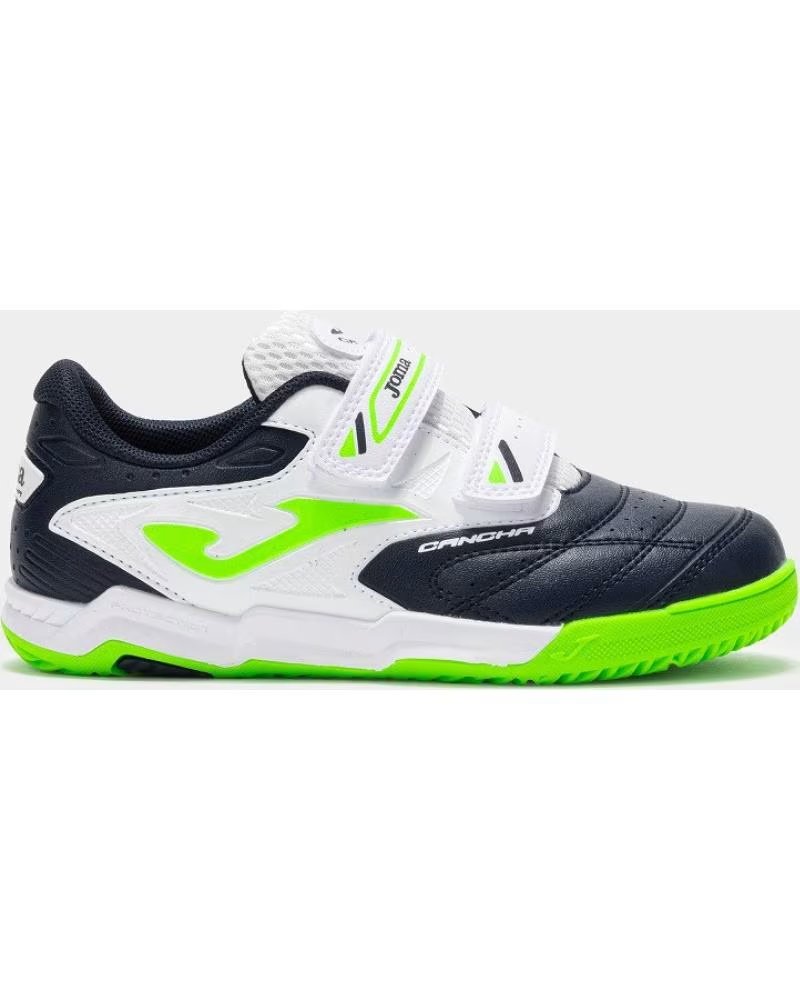 Joma Zapatilla de Fútbol Sala Joma Cancha 2503INV - Verde, Blanco y Azul Marino Varios Colores