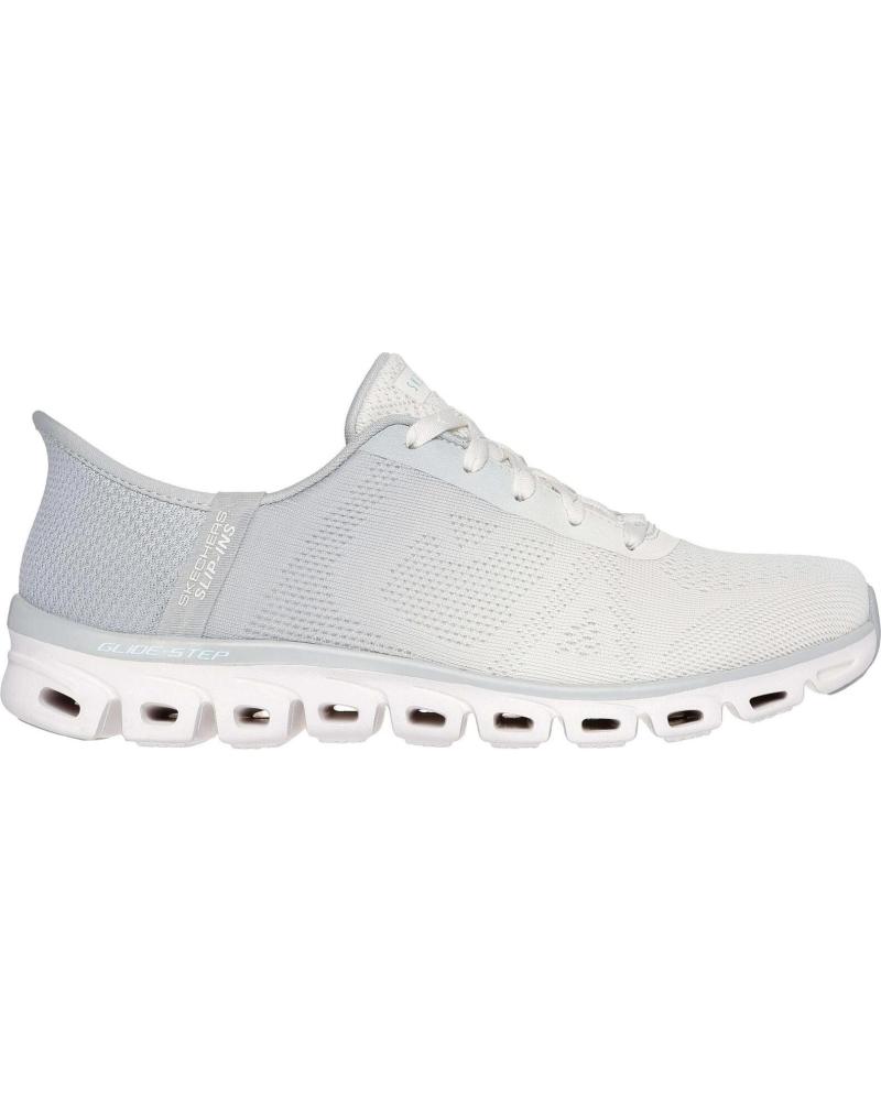 Deportivas de Mujer SKECHERS ZAPATILLAS GLIDE STEP GRIS