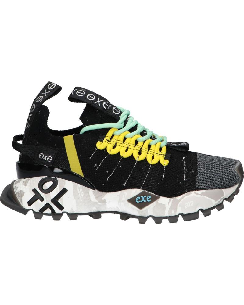 Deportivas de Mujer EXE 134-37 LEATHER BLACK