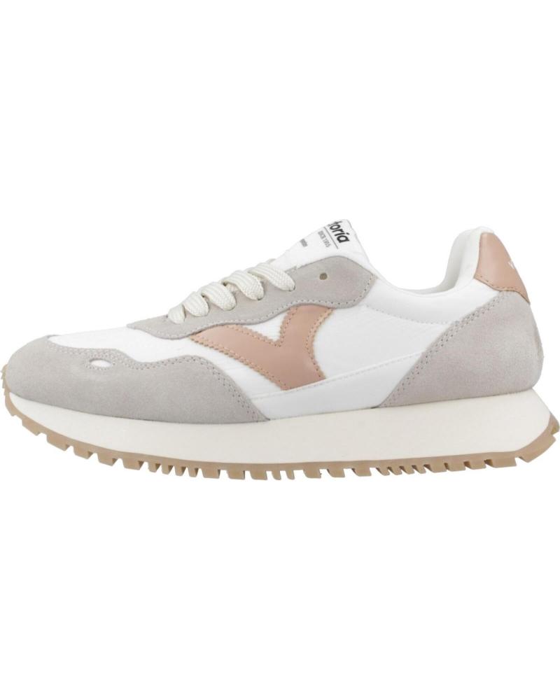 VICTORIA VIENTO - ZAPATILLAS DE NYLON Y SERRAJE CUARZO BEIGE CUARZO