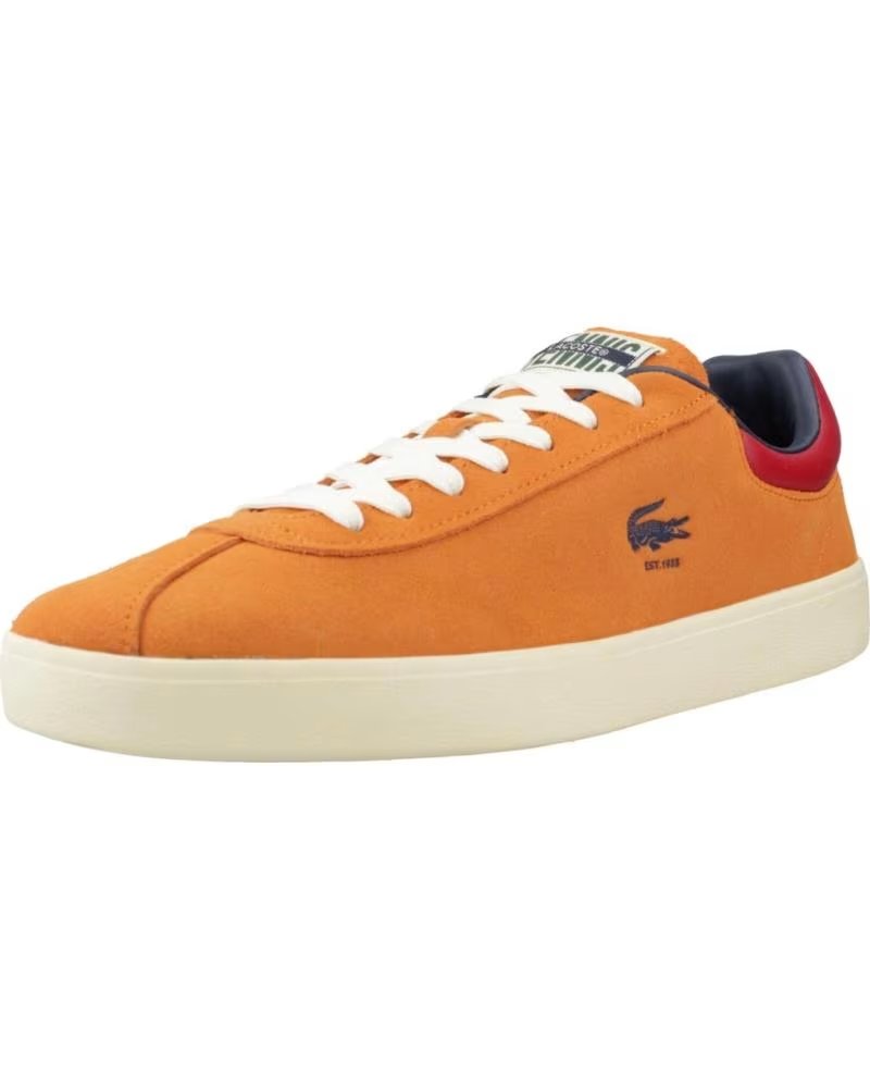 Lacoste Zapatillas Baseshot 49SMA0098AOY Naranja Hombre Orgylw