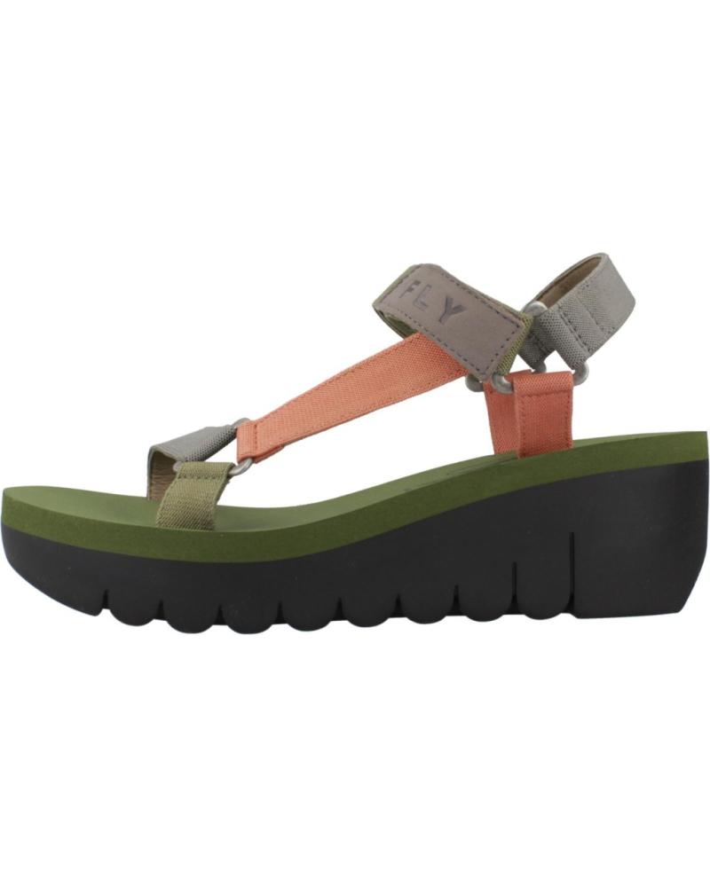 Sandalias de Mujer FLY LONDON SANDALIAS MUJER MODELO YOKO COLOR VERDE GREYMLT
