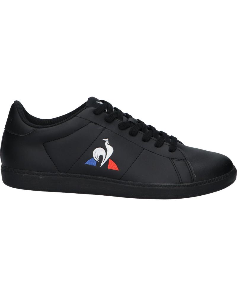 Deportivas de Hombre y Mujer y Niña y Niño LE COQ SPORTIF 2423205 COURTSET 2 TRIPLE BLACK NEGRO