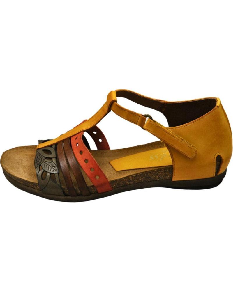 Sandálias de Mulher SINESTRESS - SANDALIAS DE MUJER PLANTILLA GEL SUELA DE GO MAIZ 23