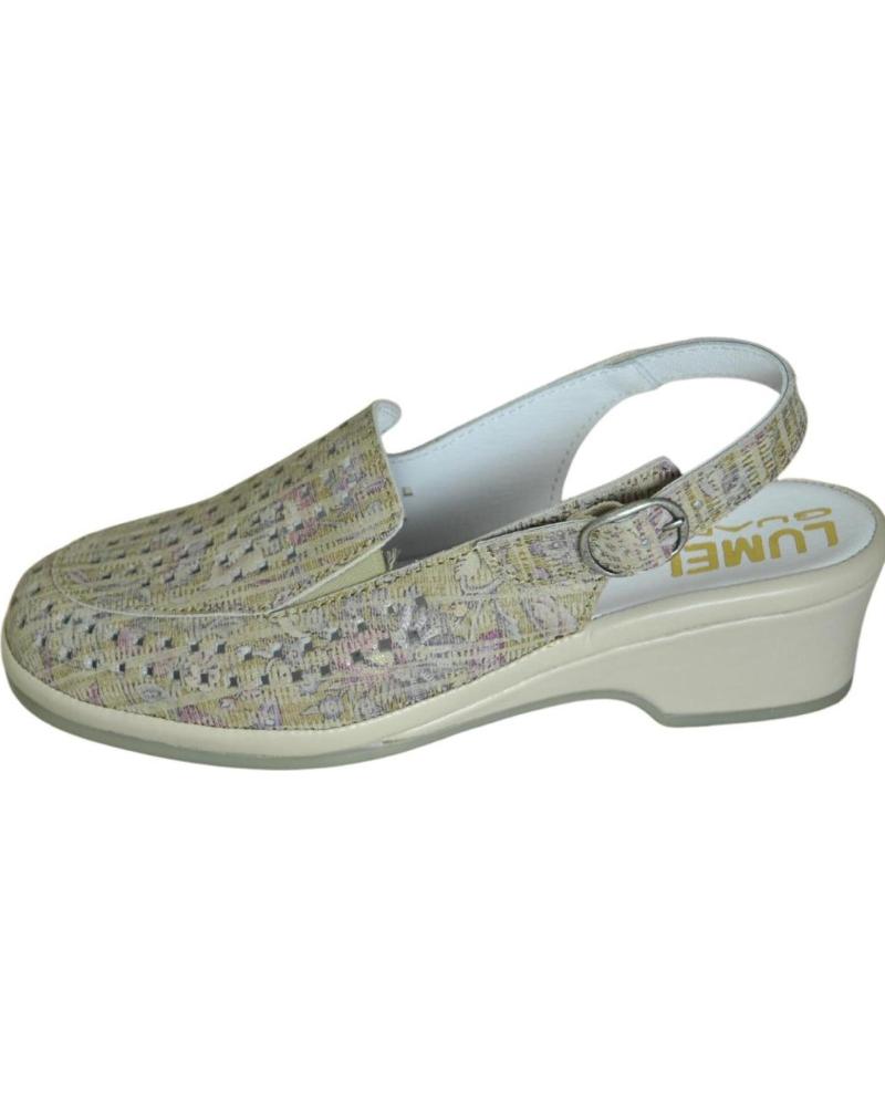 Sandalias de Mujer LUMEL GUANT LUMEL 4X-3644 NADINE 14 SANDALIA ANATOMICA ANCHO ESPECIAL V VANILLA 4233