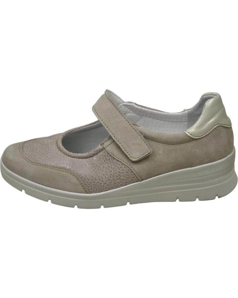Zapatos de Mujer LUMEL GUANT LUMEL MERCEDITAS PARA PLANTILLAS MUJER 863-10289 LUNA 49 BE BEIGE 2166