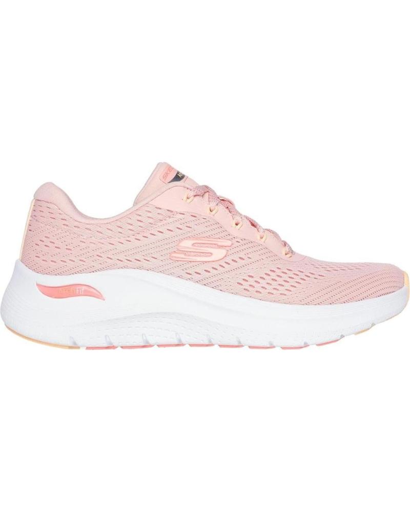 Deportivas de Mujer SKECHERS ARCH FIT 2-0 BIG LE ROSA